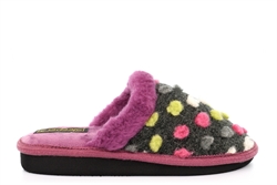 Sleepers Womens Donna Superlight Thermal Mule Slippers Purple