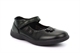 Girls Touch Fastening Butterfly School Shoes