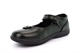 Girls Touch Fastening Butterfly School Shoes