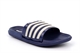 Boys Classic Beach/Pool Sliders Flip Flop Mules Navy/White