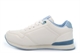 Dek Womens Approach Trainer Style Lace Up Lawn Bowling Shoes White/Blue
