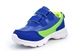 Boys Lightweight Trainers With Easy Touch Fastening Straps Blue