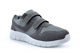 Charles Southwell Mens Jonathan Wide Fit Touch Fastening Lightweight Trainers Grey (E Fitting)