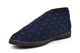 Comfylux Mens James Touch Fasten Washable Bootee Slippers With Rubber Sole Navy