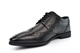 Roamers Mens Brogue Gibson Formal Leather Shoes Black