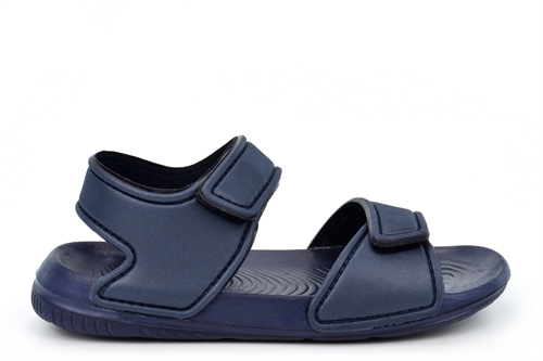 Boys Ultra Lightweight Touch Fasten Beach/Summer Sandals Navy