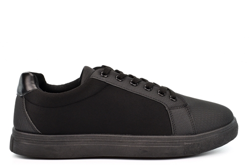 LC Waikiki Mens Lace Up Skate Shoes/Trainers/Pumps Black