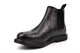 Roamers Boys Brogue Leather School Boots/Chelsea Boots/Ankle Boots Black