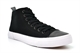 Akedo Mens/Womens Hi Top Canvas Shoes/Pumps Black/White