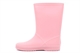 Girls Star Waterproof  Wellington Boots With Textile Lining Pink