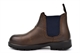 Roamers Boys/Girls Lightweight Waxy Leather Boots/Chelsea Boots/Ankle Boots Brown