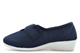 Dr Keller Womens Flora Touch Fasten Wide Fit Shoes Navy (E Fitting)