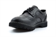 Boulevard Womens Platform Brogue Shoes With Low Heel Black