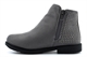 Lulu Girls Diamante Ankle Boots With Side Zip Fastening Grey