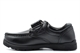 Charles Southwell Mens Bentham Touch Fasten Boat Shoes Black