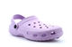 Dek Womens Perforated Swing Bar Clogs/Mules/Sandals Lilac