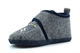 Sleepers Boys League Touch Fastening Bootee Slippers/Boot Slippers/Football Slippers Grey