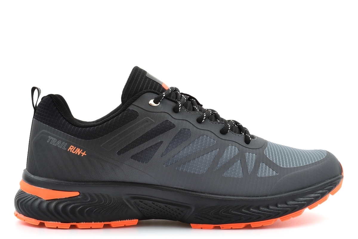 Zapatillas de deporte de espuma viscoelástica para hombre zapatos extra grandes tallas 13/14/15/16 gris/naranja/negro