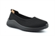 Boulevard Womens Laila Super Lightweight Casual Slip On Shoes With Comfort Memory Foam Insole Black