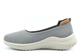 Boulevard Womens Laila Super Lightweight Casual Slip On Shoes With Comfort Memory Foam Insole Grey