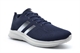 Dek Mens Planet Lace Up Mesh Lightweight Trainers Navy Blue