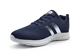Dek Mens Planet Lace Up Mesh Lightweight Trainers Navy Blue