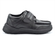 Route 21 Boys Maxwell Touch Fasten School Shoes/Boys School Shoes Black