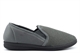 Sleepers Mens Harry Faux Suede Memory Foam Carpet Slippers Grey
