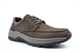 Scimitar Mens Memory Foam Comfort Casual Leisure Shoes Brown