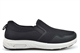 Dr Keller Mens Craig Casual Slip On Wide Fit Trainers Black (E Fitting)