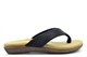 Cipriata Womens Alcee Diamante Toe Post Sandals With Padded Insole Black