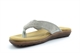 Cipriata Womens Alcee Diamante Toe Post Sandals With Padded Insole Silver