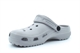 Boys/Girls Perforated Swing Bar Clogs / Clog Mules / Pool Sandals / Beach Sandals Grey