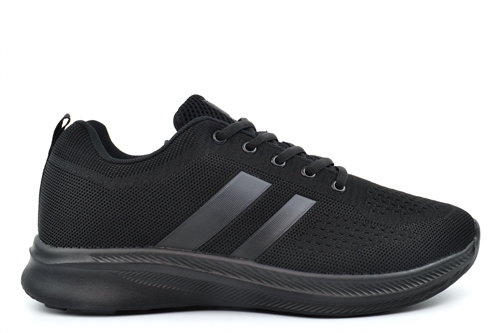 Dek Mens Planet Lace Up Mesh Lightweight Trainers Navy Blue