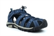 PDQ Boys Closed Toe Trail Sandals Walking Sandals With Touch Fastening Navy Blue