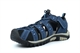 PDQ Boys Closed Toe Trail Sandals Walking Sandals With Touch Fastening Navy Blue