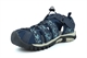 PDQ Womens Lightweight Closed Toe Sports Sandals With Toggle And Touch Fastening Navy Blue