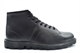 Grafters Mens/Womens Leather Classic Monkey Boots With Thermo Rubber Sole Black
