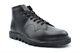 Grafters Mens/Womens Leather Classic Monkey Boots With Thermo Rubber Sole Black