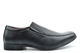 Route 21 Mens Twin Gusset Slip On Formal Shoes Boys School Shoes Black